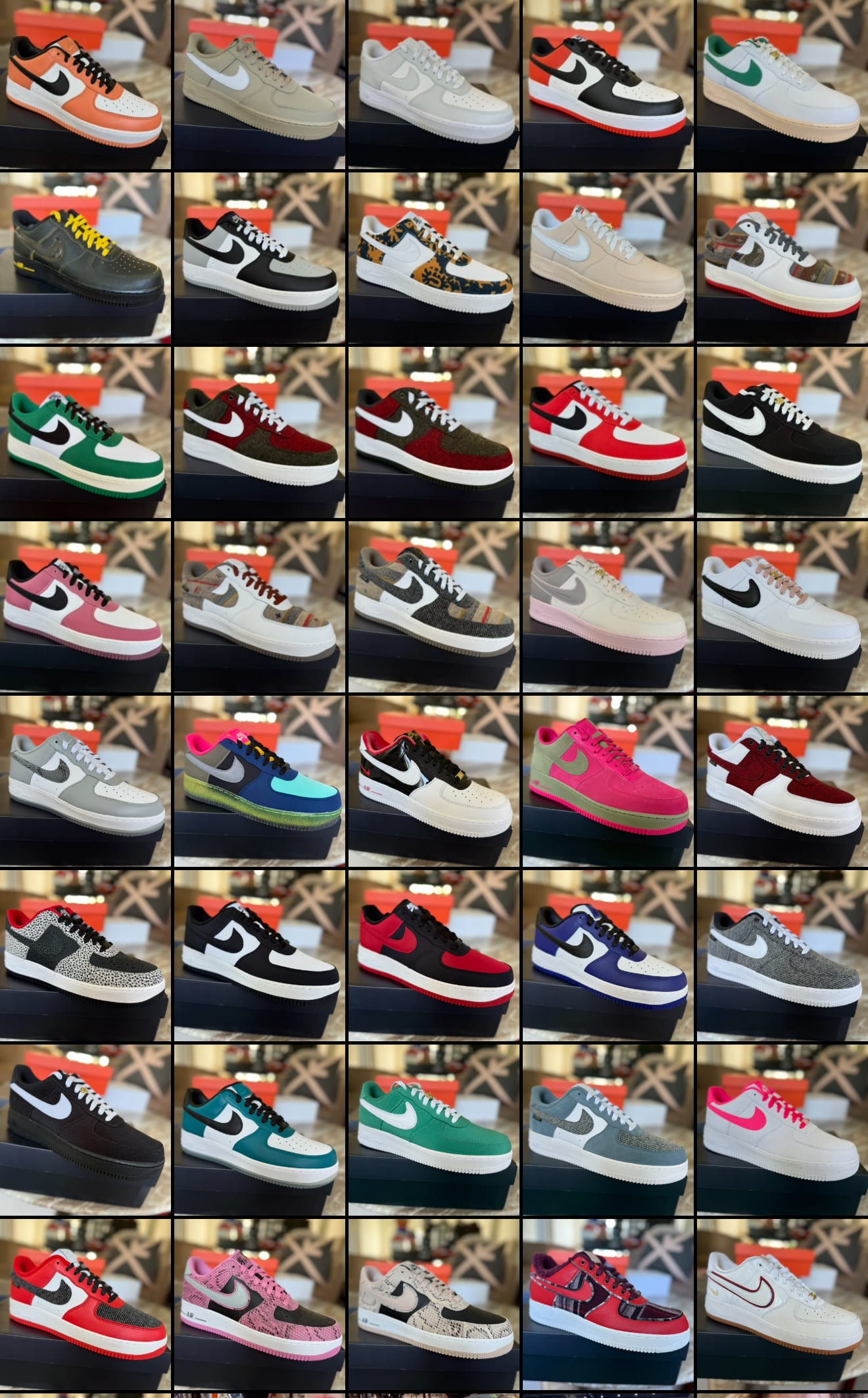 Nike Air Force 1 Low By You Multi/Multi