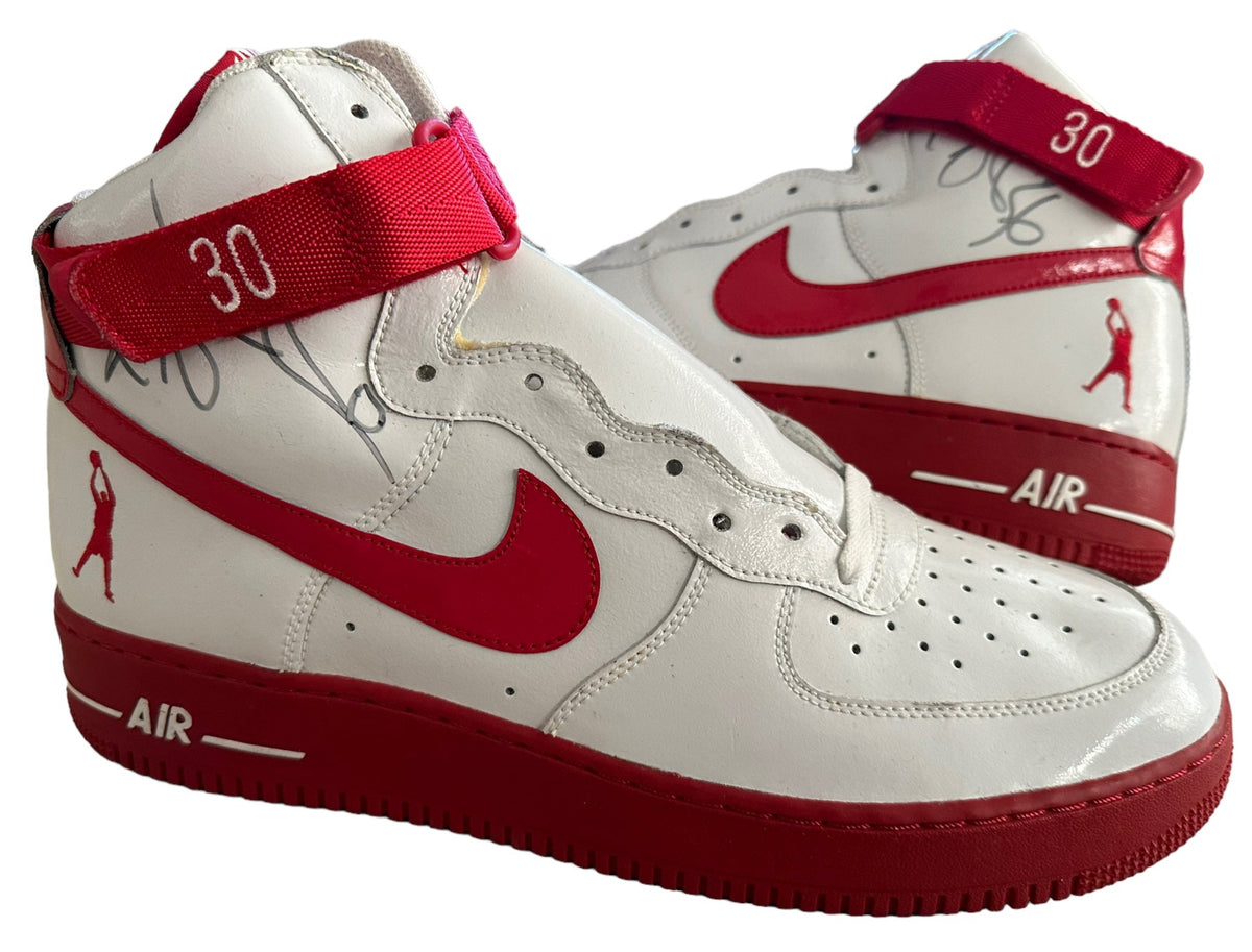 Nike Air Force 1 HI PE - 'Sheed - White/Red' Signed (2003 