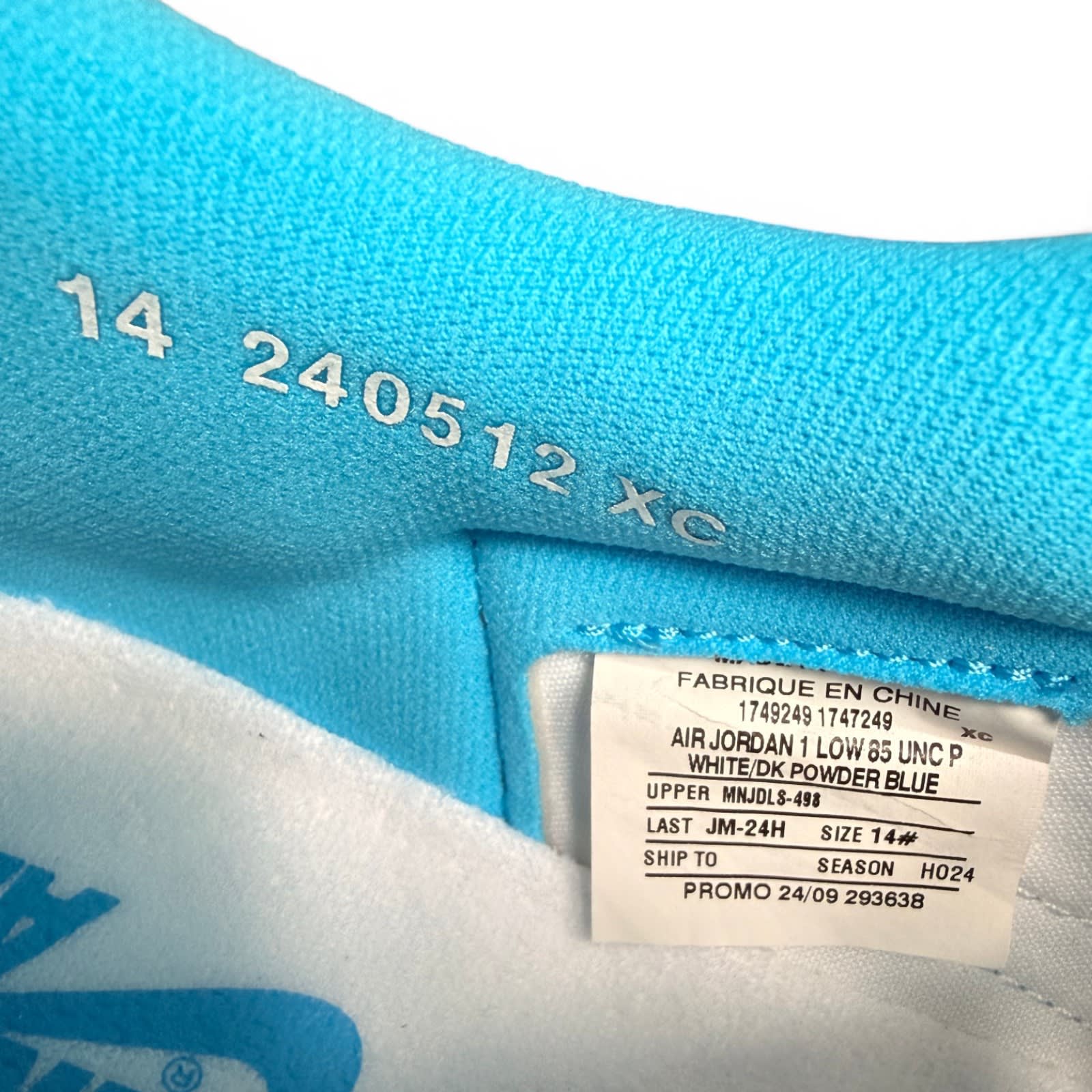 Jordan 1 Low 85 UNC PE
