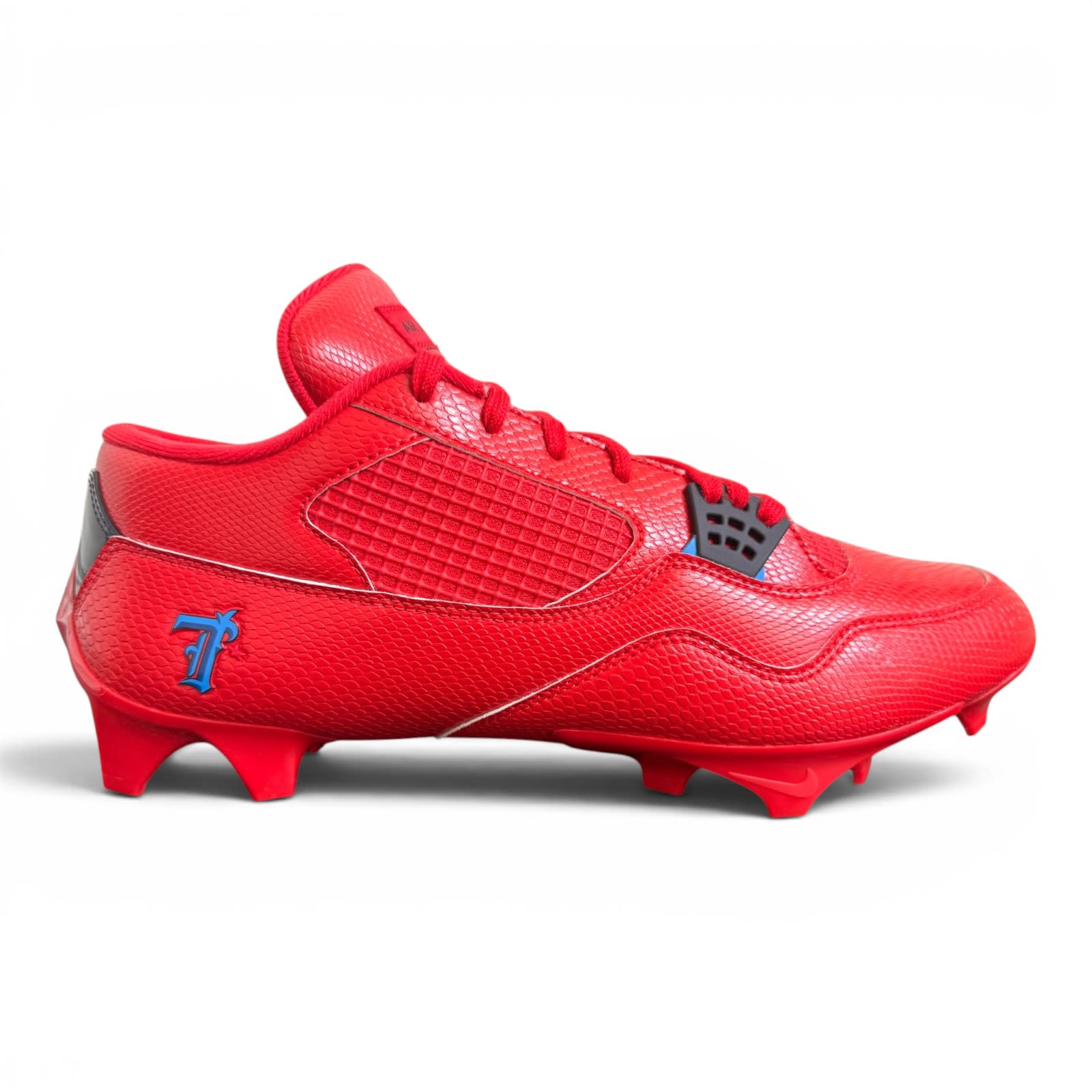 Jordan 4 Low Vapor Edge Red/Blue CJ Stroud