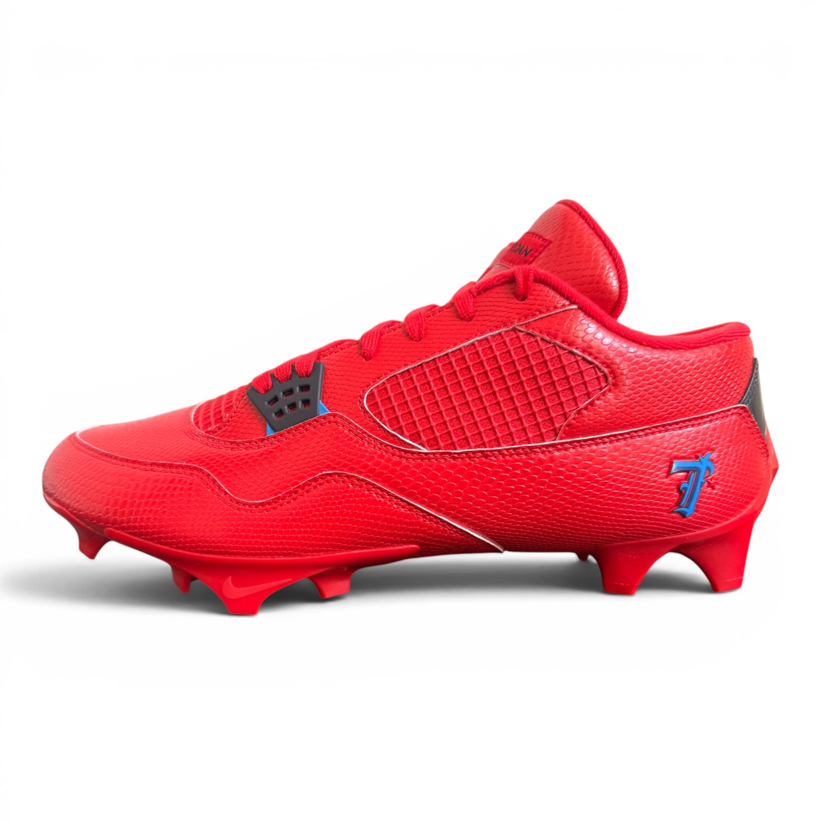 Jordan 4 Low Vapor Edge Red/Blue CJ Stroud