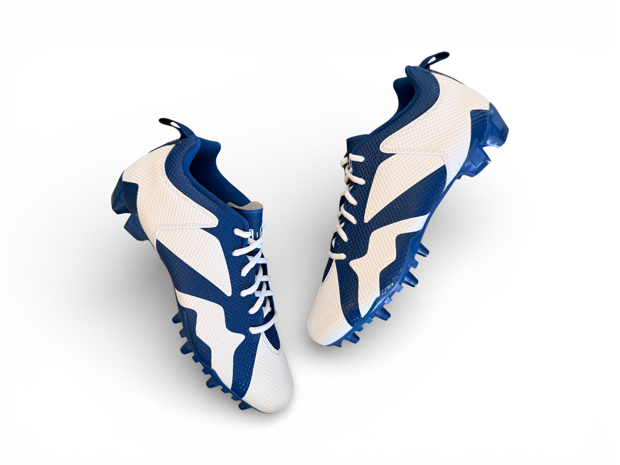 Jordan 7 Vapor Speed Low Molded Cleats White/Blue