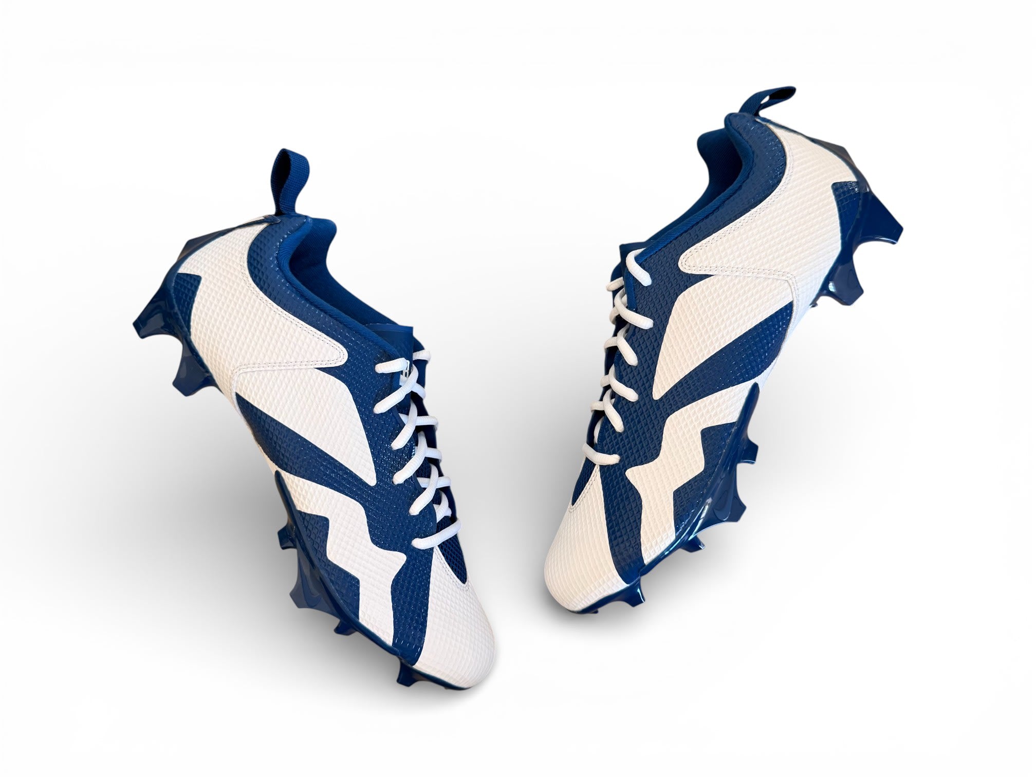 Jordan 7 Vapor Edge Low Molded Cleats White/Blue