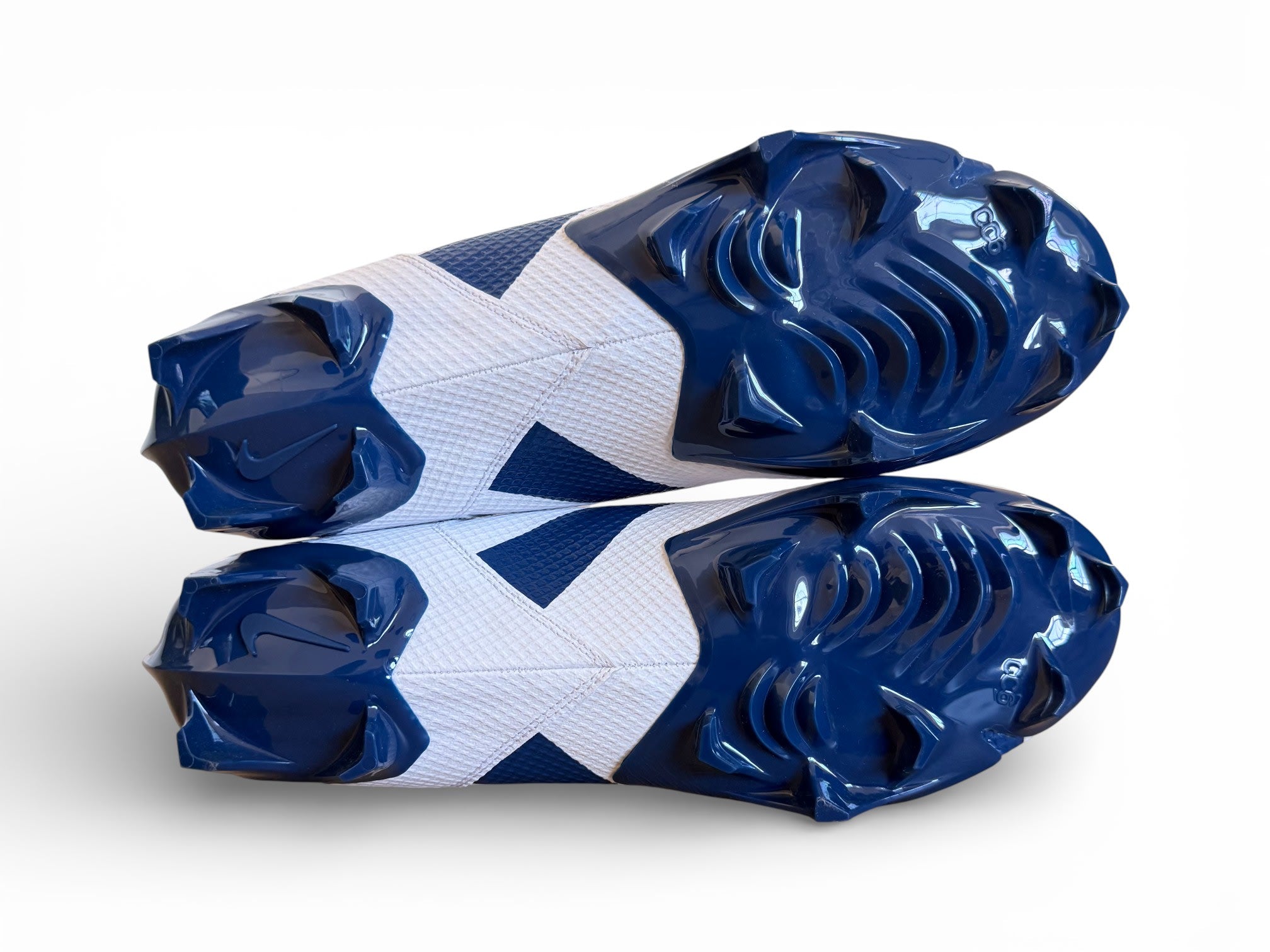 Jordan 7 Vapor Edge Low Molded Cleats White/Blue