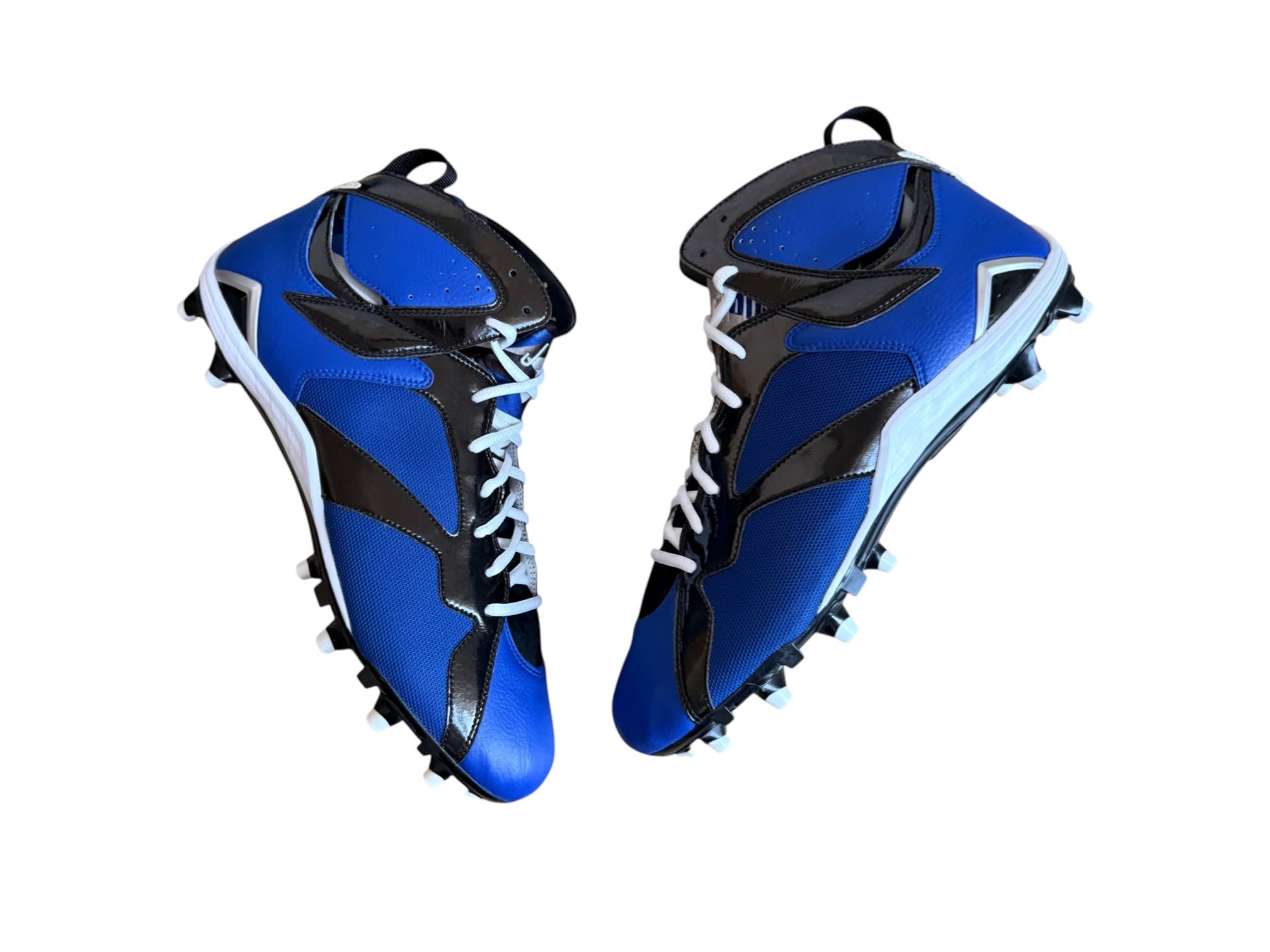 Jordan 7 Molded Cleats Blue/Black-White