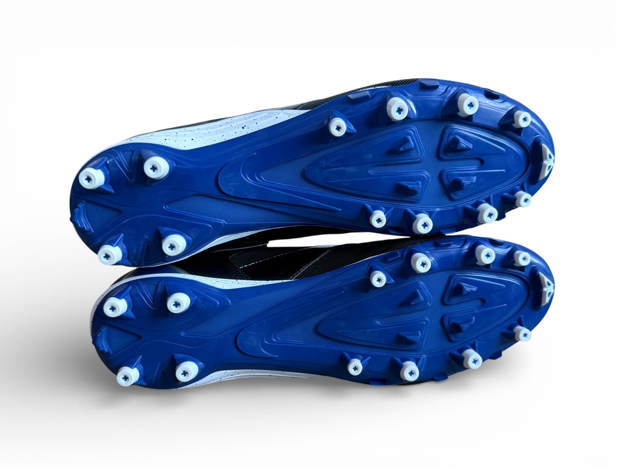 Jordan 7 Molded Cleats Black/Rush Blue-White