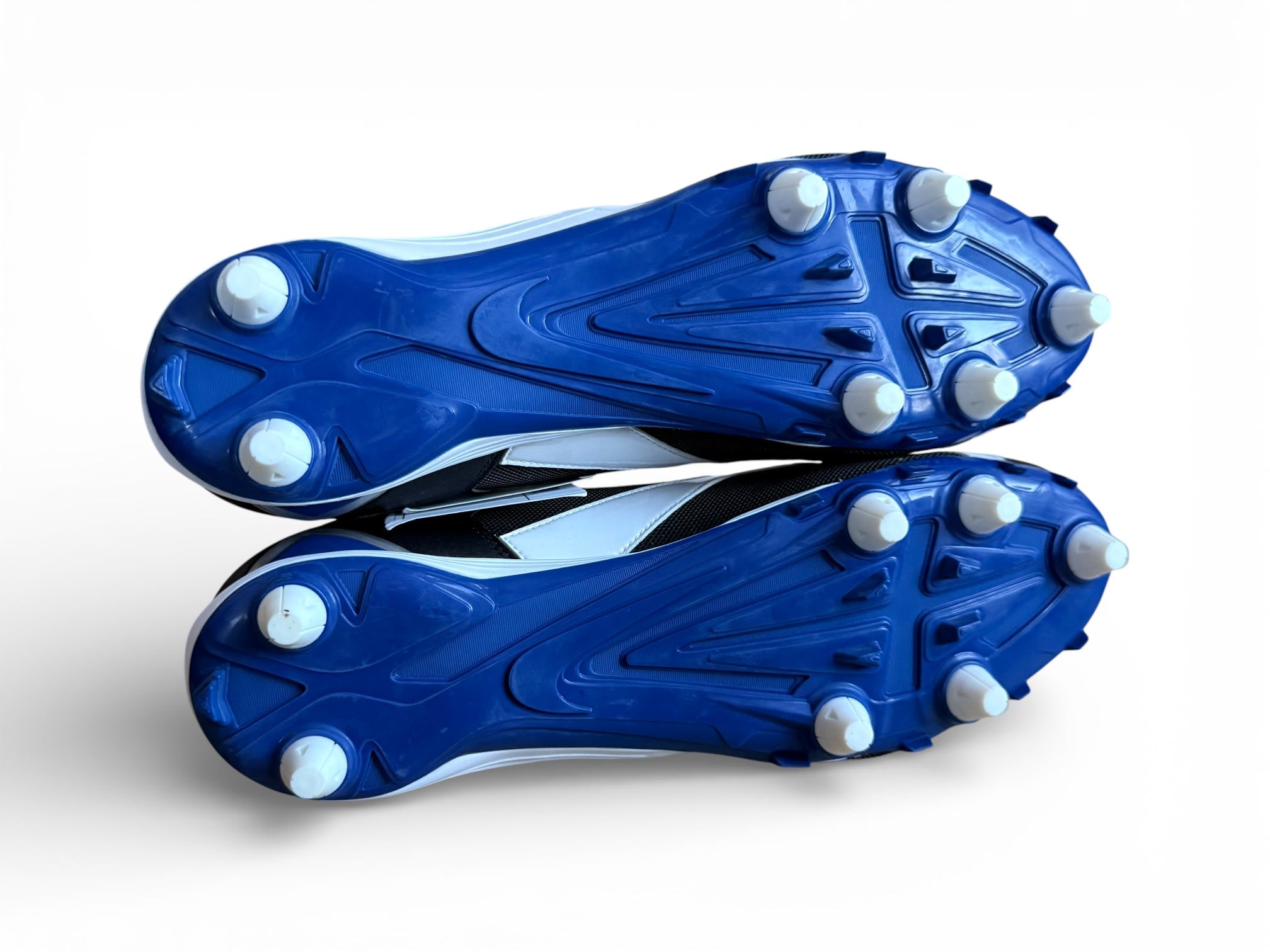 Jordan 7 Detachable Cleats Black/White-Rush Blue