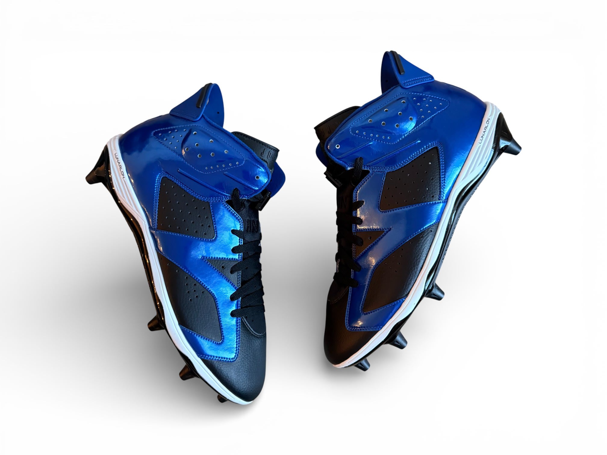 Jordan 6 Detachable Cleats Blue/Black-White