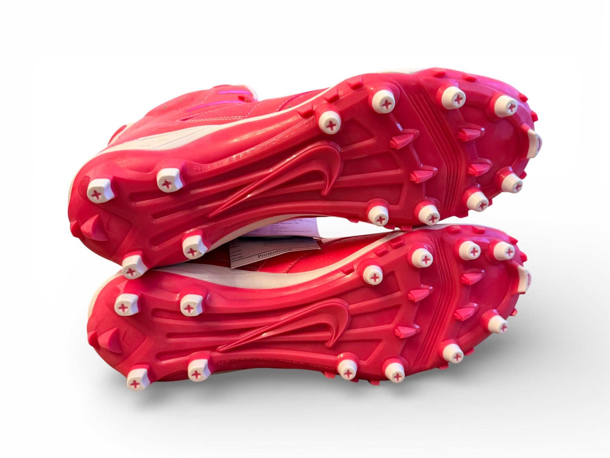 Jordan 6 Molded Cleats BCA Vivid Pink/White