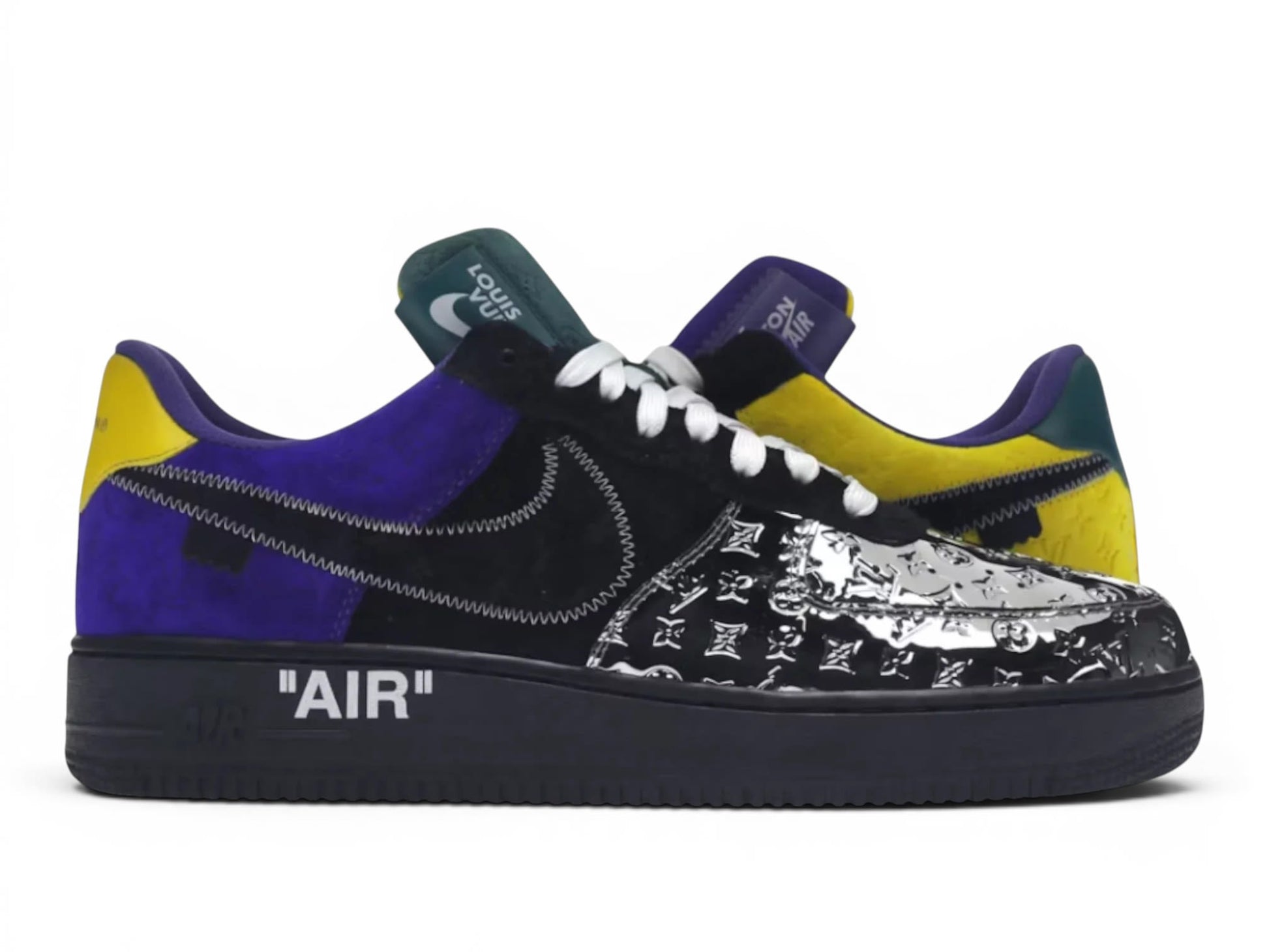 Louis Vuitton x Nike Air Force 1 Low 'Multi-Color Patchwork'