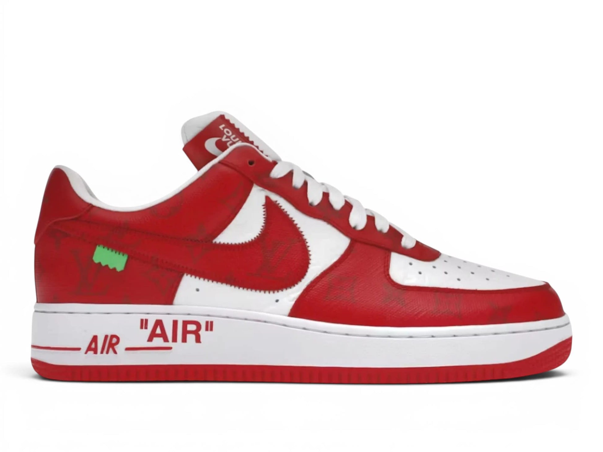 Louis Vuitton x Nike Air Force 1 Low 'White/Comet Red'