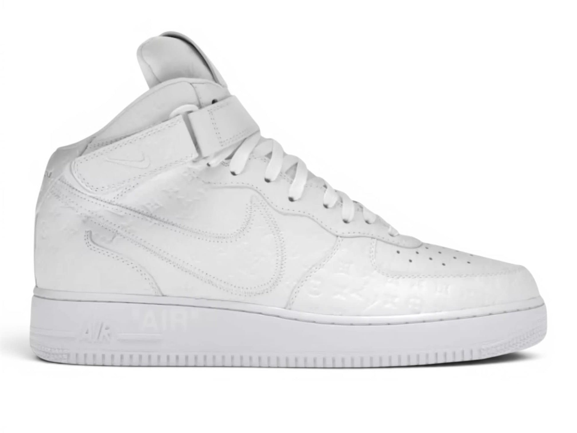 Louis Vuitton x Nike Air Force 1 Mid 'Triple White'
