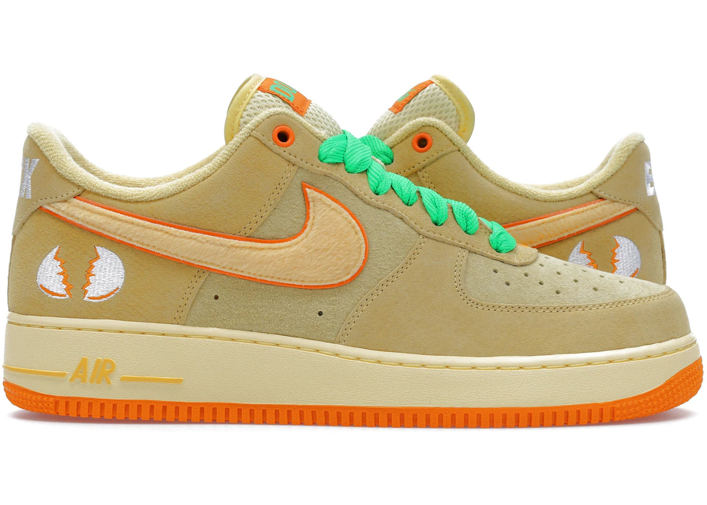 Nike Air Force 1 Low Ducks of a Feather University of Oregon Duck or Egg