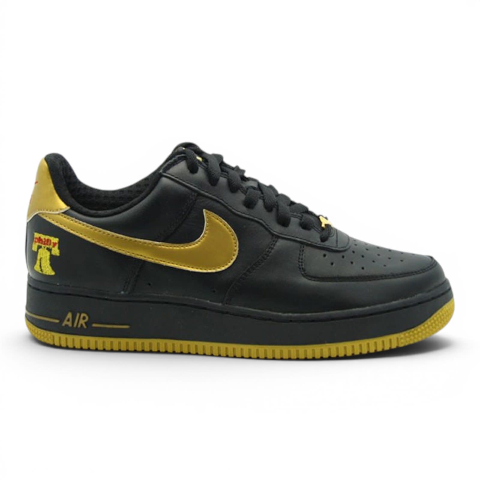 Nike Air Force 1 Premium Philly Black Gold