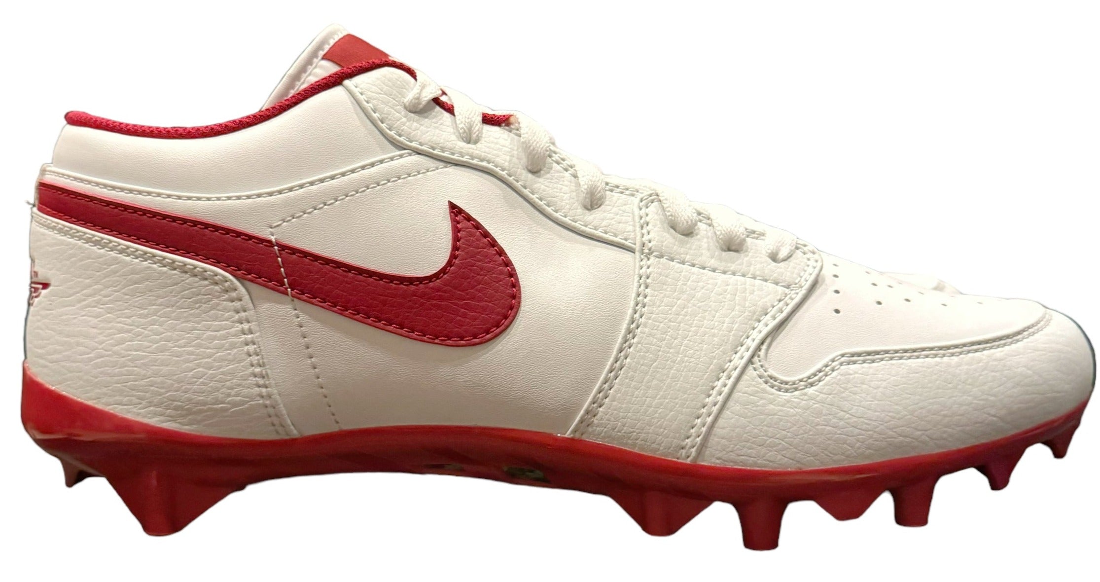 Jordan 1 Vapor Low White/Red - Patrick Peterson - Arizona Cardinals