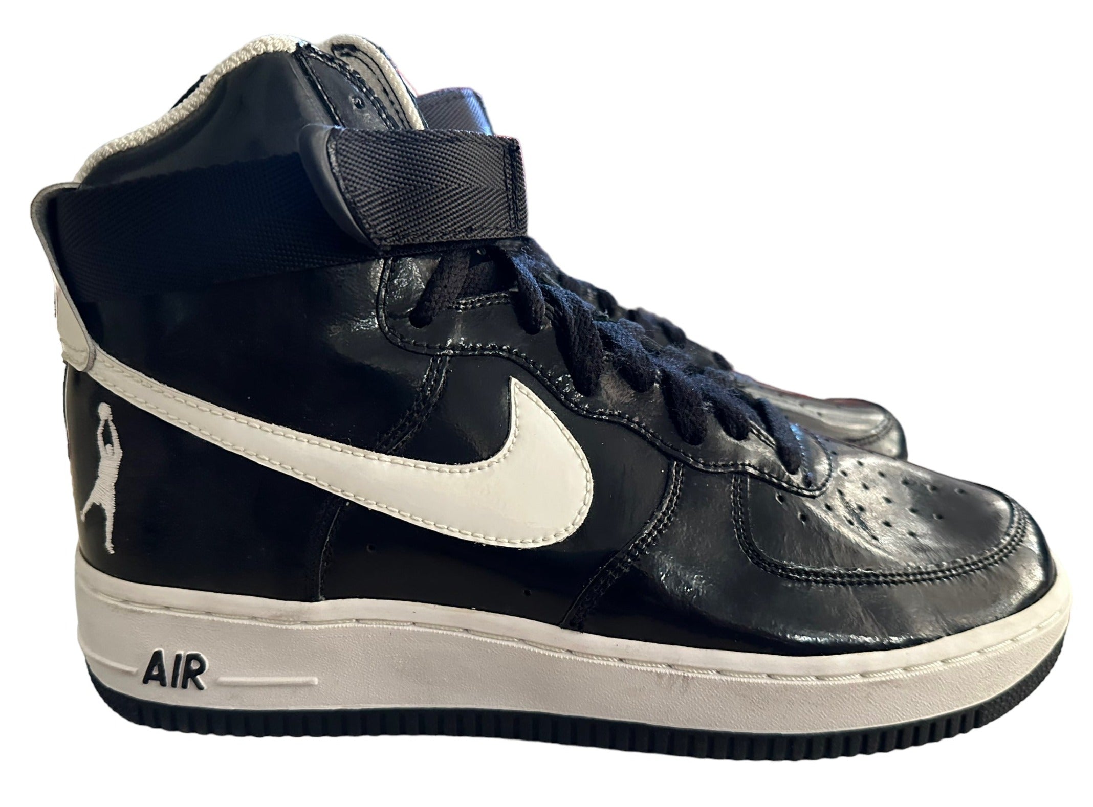 Nike Air Force 1 HI SAMPLE - ‘Sheed - Black/White Patent’ (2000)