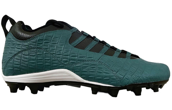 Jordan 10 Alpha Low Green (Croc) - Alshon Jeffery - Philadelphia Eagles