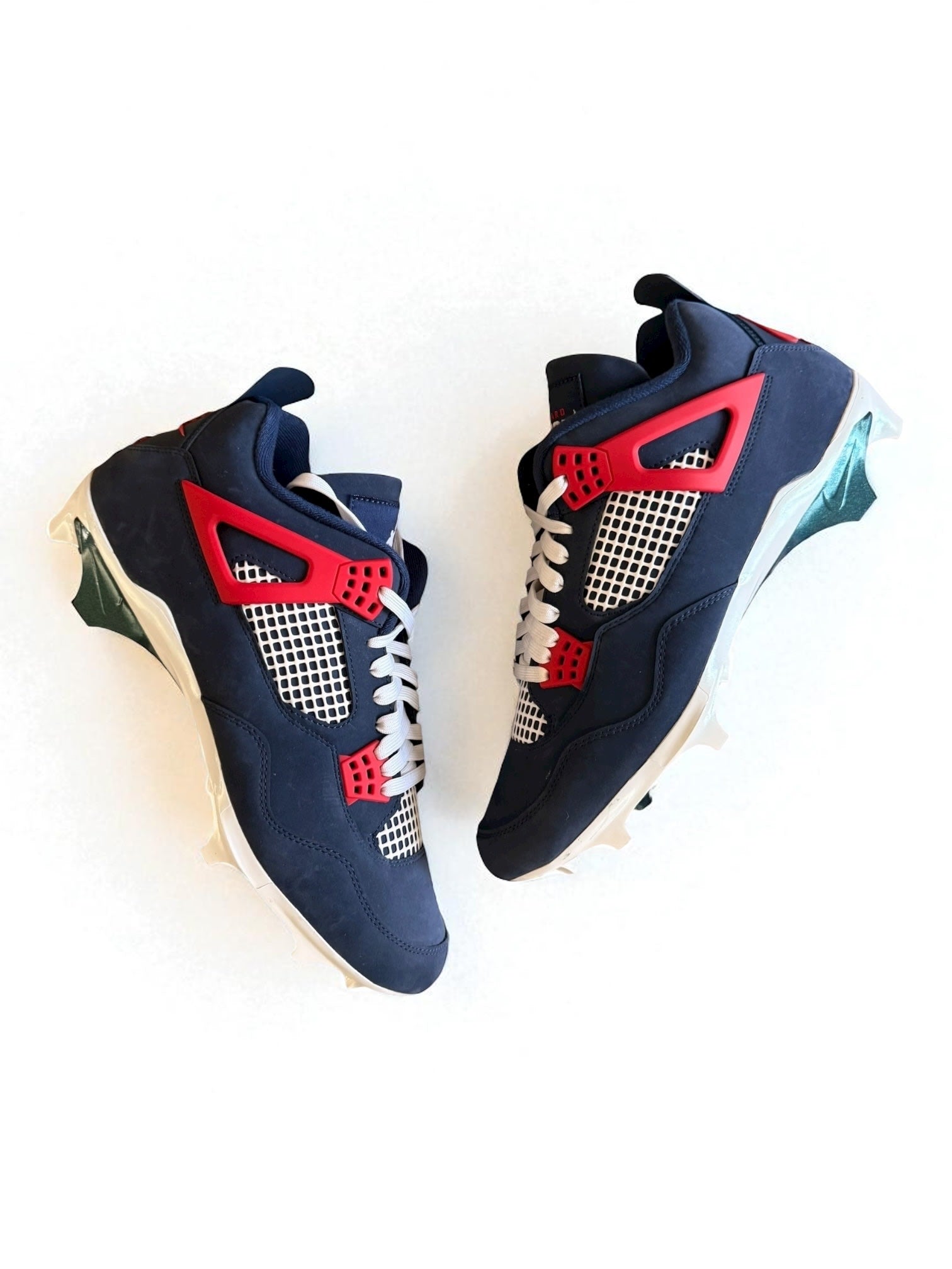 Jordan IV (4) Alpha Menace PE Cleats - Howard Bison