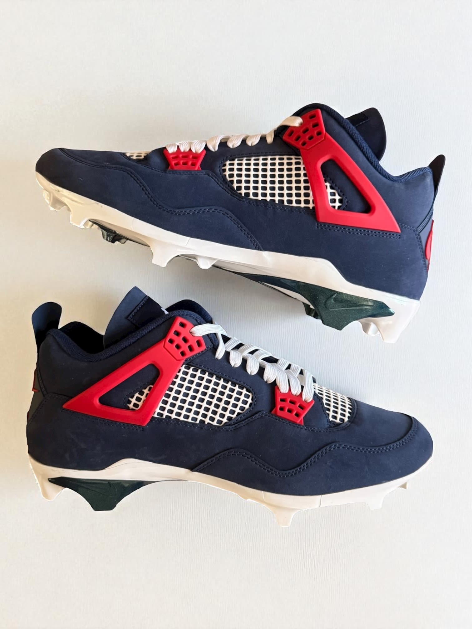 Jordan IV (4) Alpha Menace PE Cleats - Howard Bison