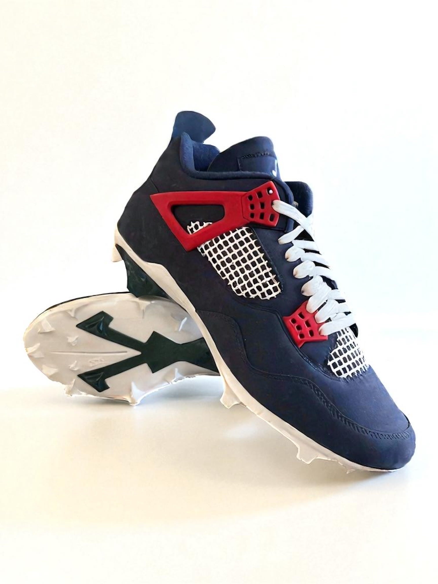 Jordan IV (4) Alpha Menace PE Cleats - Howard Bison
