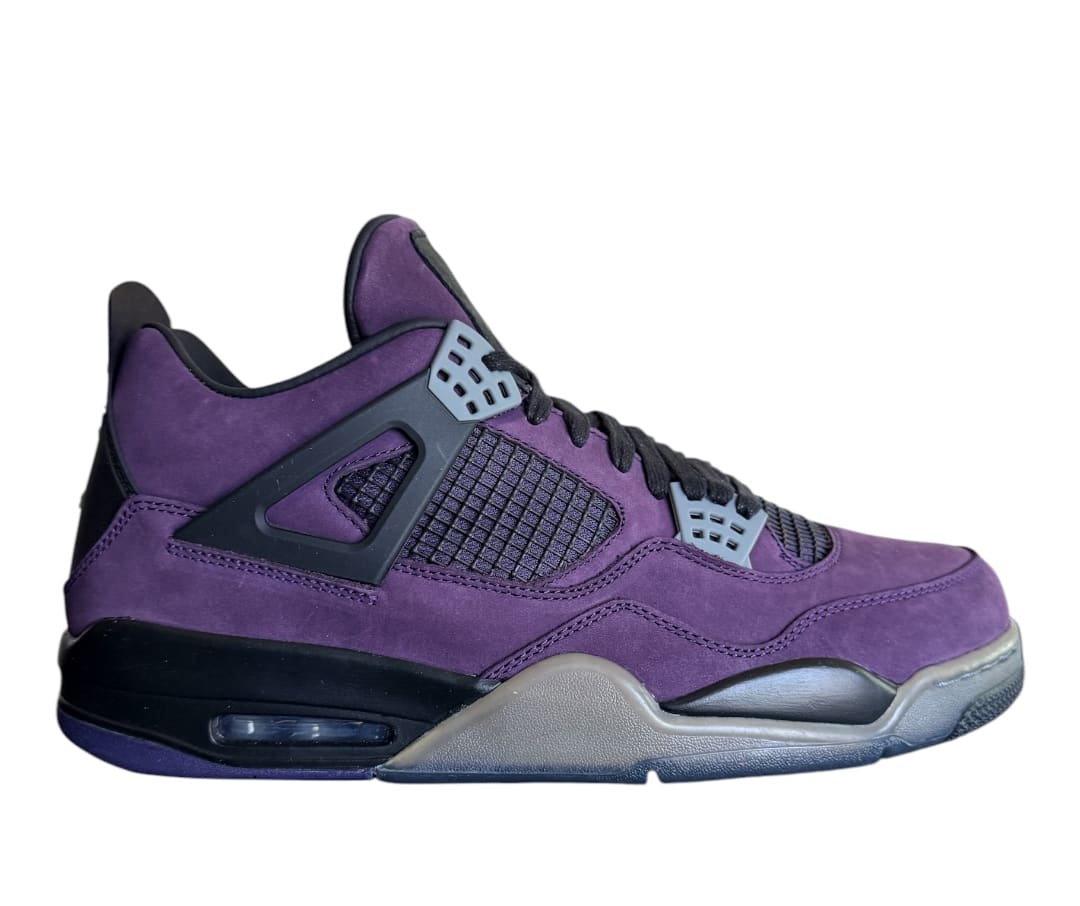Jordan IV (4) PROMO - Travis Scott [Purple/Black/Clear]