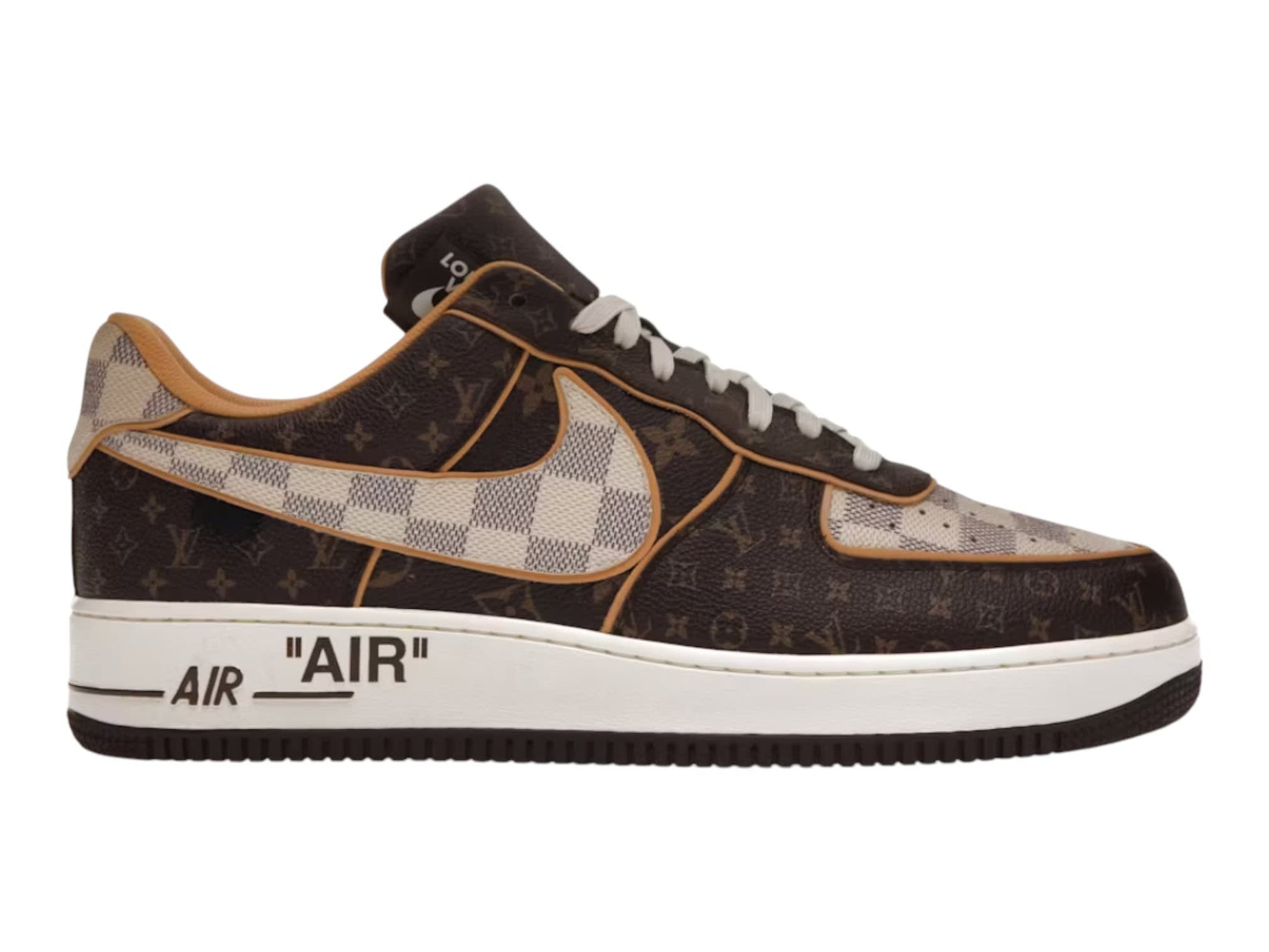 Louis Vuitton x Nike Air Force 1 Low 'Monogram Brown Damier Azur'