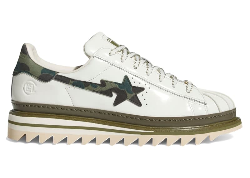 adidas Superstar CLOT by Edison Chen x Bape Off White