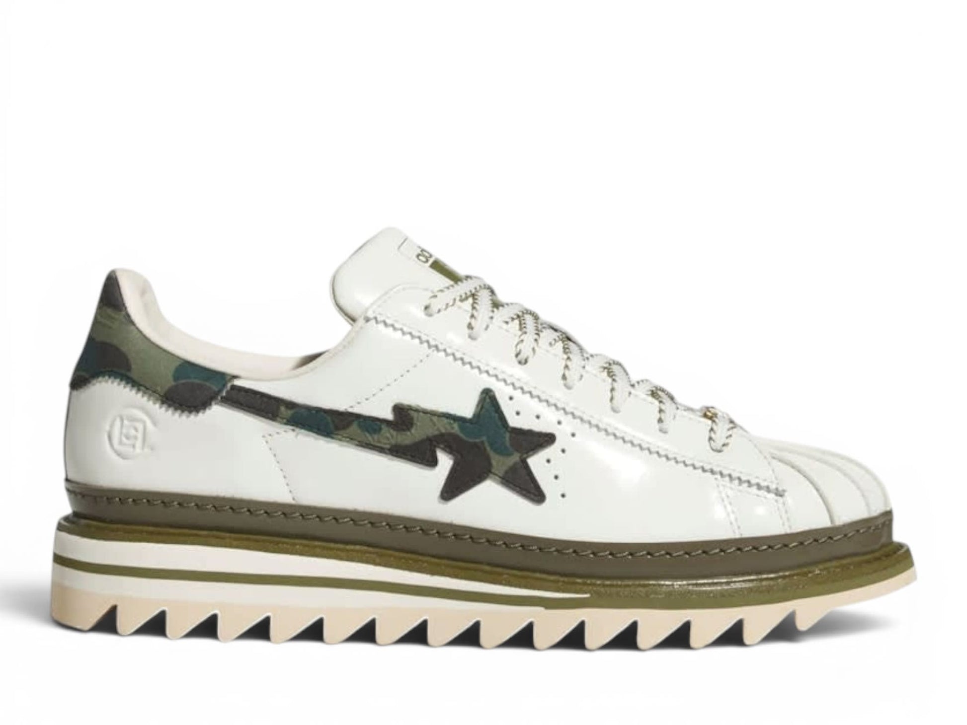 adidas Superstar CLOT by Edison Chen x Bape Off White