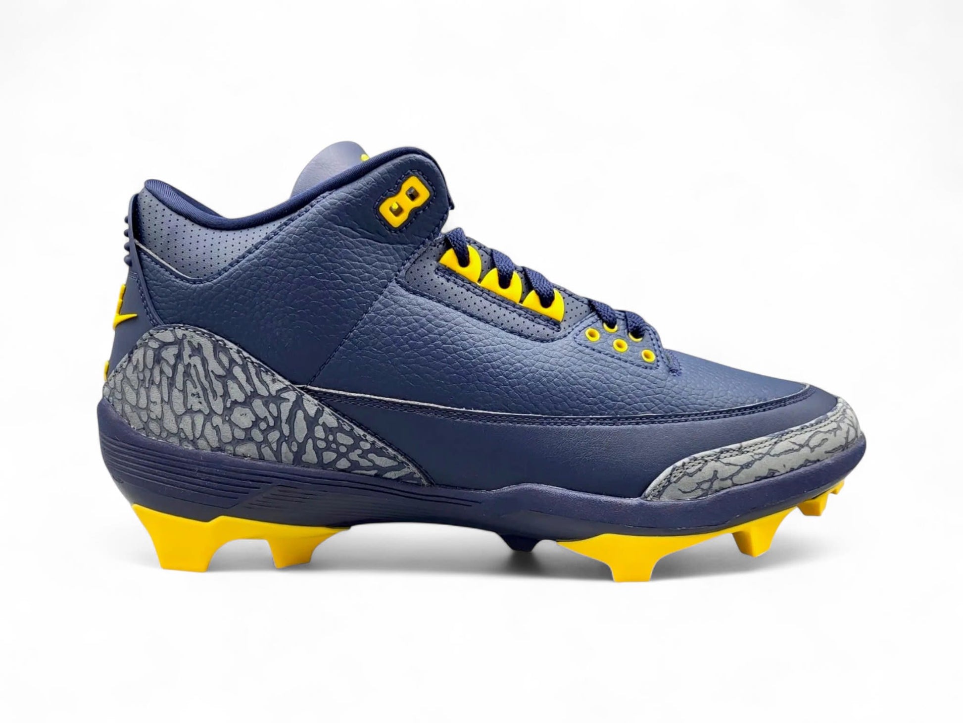 Jordan III (3) Force Savage PE Cleats - Michigan Wolverines