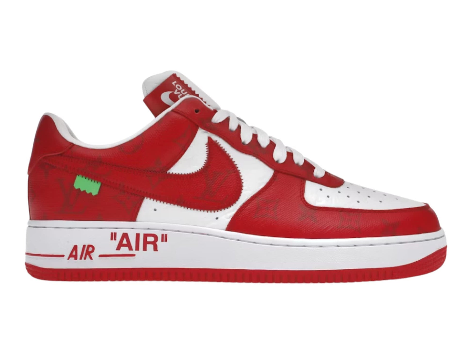 Louis Vuitton x Nike Air Force 1 Low 'White/Comet Red'