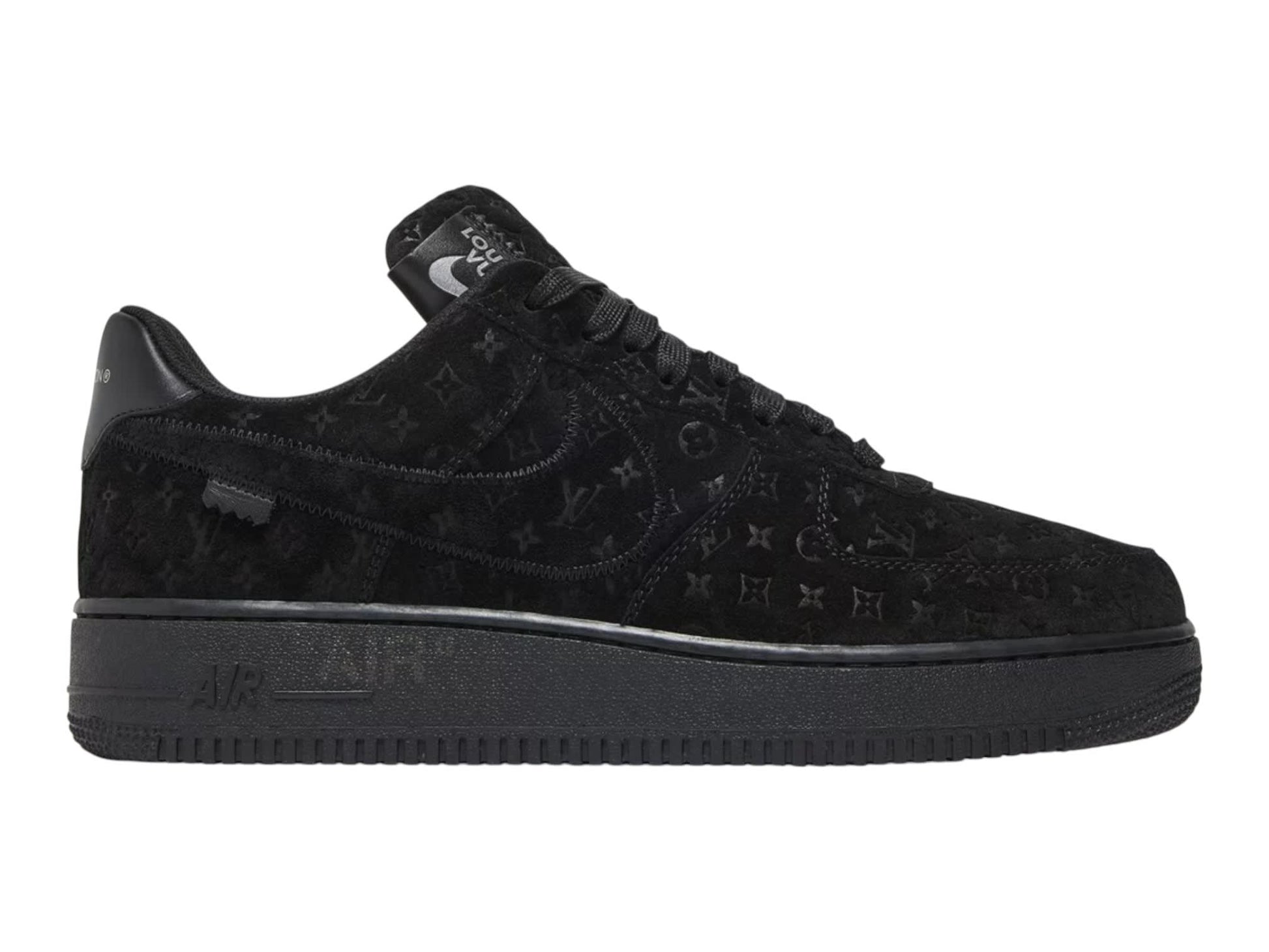 Louis Vuitton x Nike Air Force 1 Low Triple Black