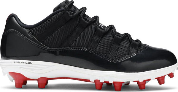 Jordan 11 Retro Low Cleat Black/Red