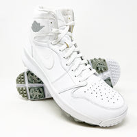 Jordan I (1) Golf Cleat - White Metallic
