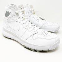 Jordan I (1) Golf Cleat - White Metallic
