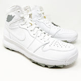 Jordan I (1) Golf Cleat - White Metallic