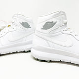 Jordan I (1) Golf Cleat - White Metallic