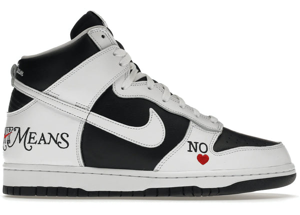 Nike SB Dunk High Supreme By Any Means Black/White