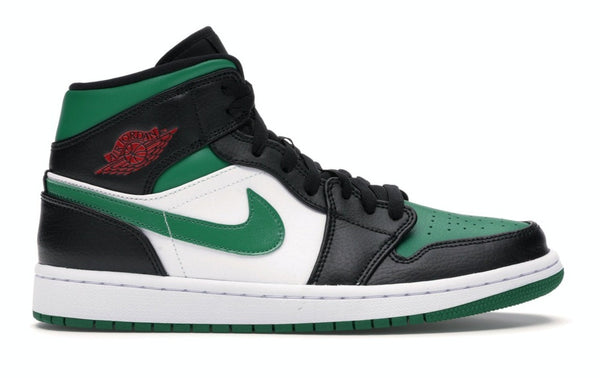 Jordan 1 Mid Green Toe